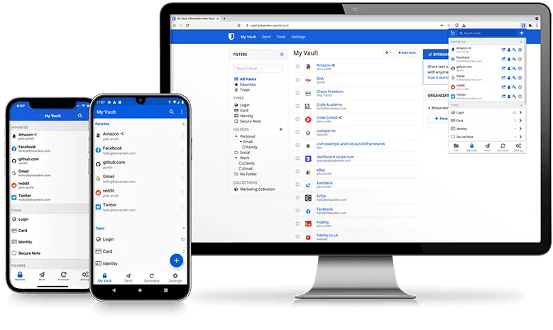 Bitwarden screenshot